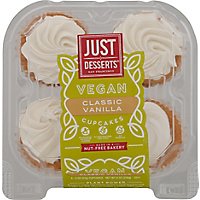 Vegan Vanilla Cupcake - 4 CT - Image 2