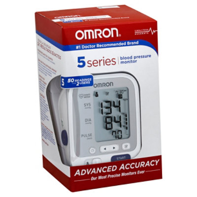 Omron BP742N 5 Series Advanced Accuracy Upper Arm Blood Pressure Monitor  for sale online