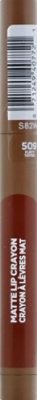 L'orea Matte Lip Crayon Flirty Toffee - .04 OZ - Image 3