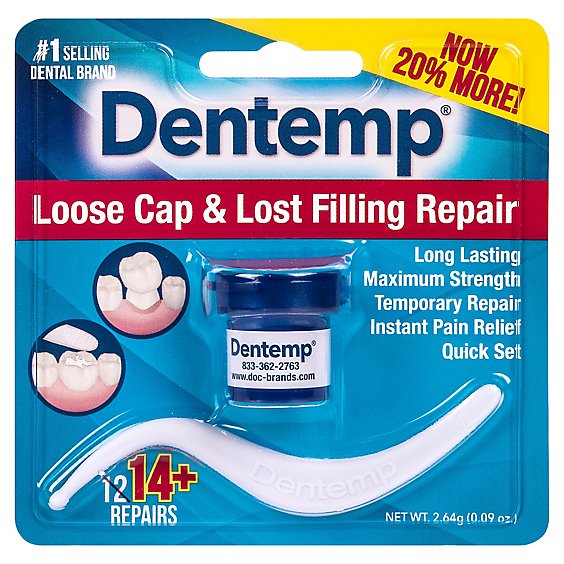Dentemp Loose Cap & Lost Filling Repair - .08 OZ