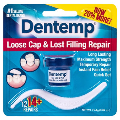 Dentemp Loose Cap & Lost Filling Repair