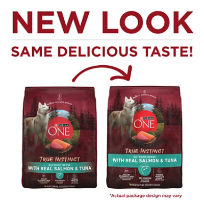 Purina ONE True Instinct Salmon And Tuna Dry Dog Food - 7.4 Lbs - Image 2
