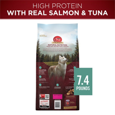 Purina ONE True Instinct Salmon And Tuna Dry Dog Food - 7.4 Lbs - Image 4