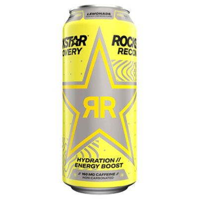 Rockstar Recovery Energy Drink Lemonade 16 Fluid Ounce Can - 16 FZ - Image 3