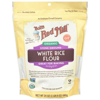 Bobs Red Mill White Rice Flour, One - 24 OZ - Image 1