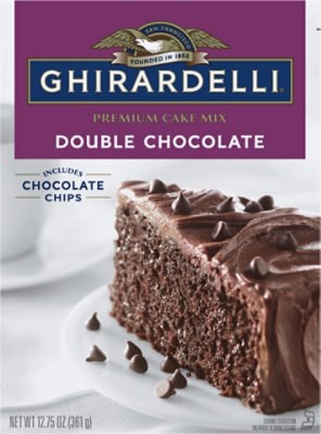 Ghirardelli Double Chocolate Mix - 12.75 Oz