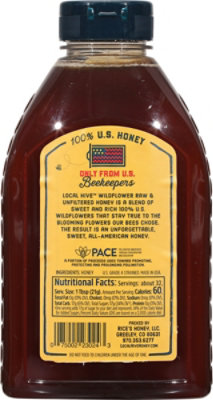 Local Hive Honey Raw & Unfiltered Authentic Wildflower - 24 Oz - Image 7