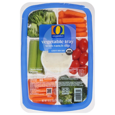 O Organics Veggie Tray with Dip - 19 Oz - Image 2