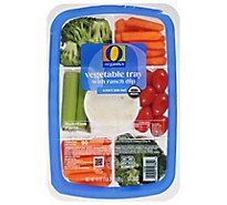 O Organics Veggie Tray W/dip - 19 OZ