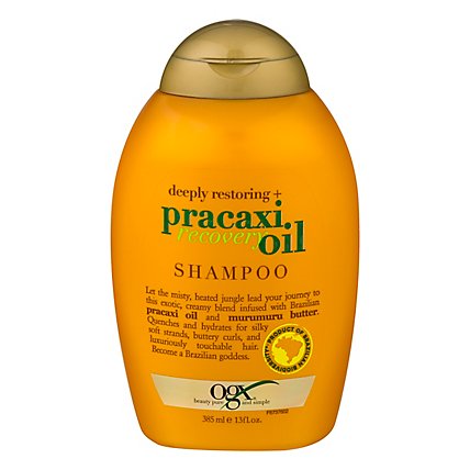 OGX Deeply Restoring Plus Pracaxi Recovery Oil Shampoo - 13 Fl. Oz. - Image 1