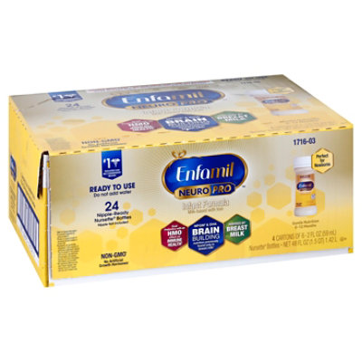 Enfamil ready to feed 4 best sale oz bottles