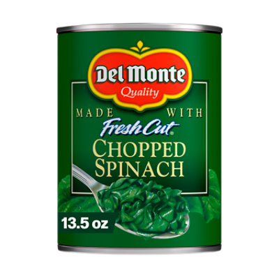 Del Monte Fresh Cut Chopped Spinach - 13.5 Oz