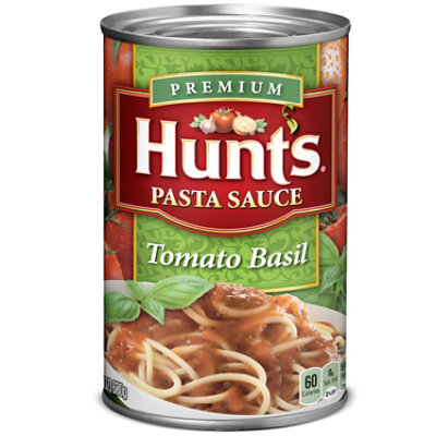 Hunts Tomato And Basil Spaghetti Sauce - 24 Oz - Image 1