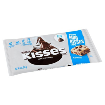 Hersheys Milk Chocolate Mini Kisses Chips - 9 OZ - Image 2