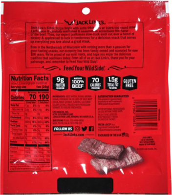 Jack Links Beef Steak Cuts Original - 2.6 OZ - Image 6