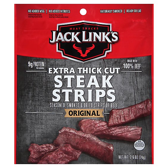 Jack Links Beef Steak Cuts Original - 2.6 OZ