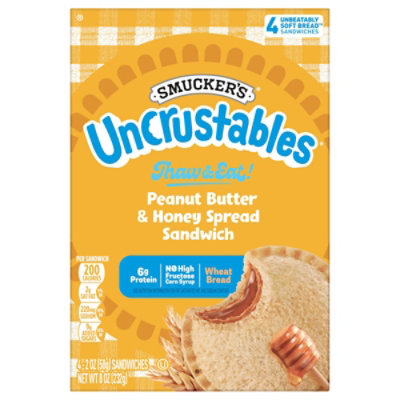 Smucker Uncrustables Peanut Butter And Honey - 8 OZ - Image 3