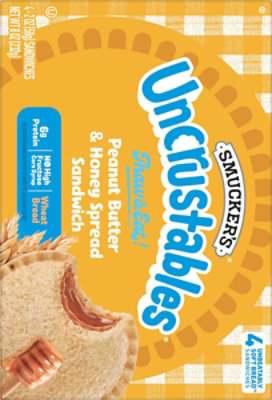 Smucker Uncrustables Peanut Butter And Honey - 8 OZ - Image 6