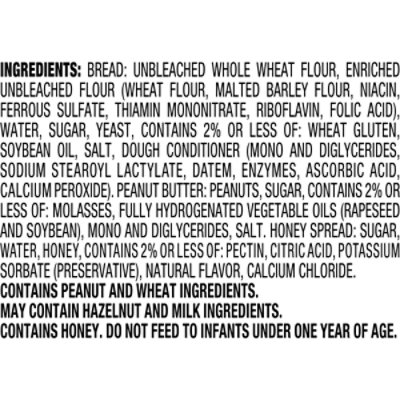 Smucker Uncrustables Peanut Butter And Honey - 8 OZ - Image 6