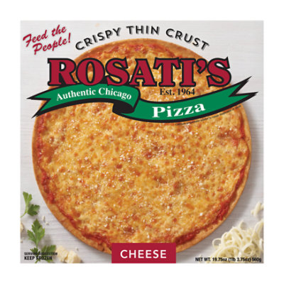 Rosatis Thin Crust Cheese Pizza - 19.75 OZ - Image 1