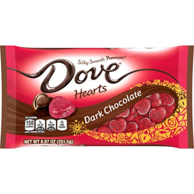 Dove Promises Valentines Day Dark Chocolate Candy Hearts - 8.87 Oz - Image 1