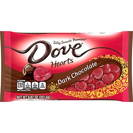 Dove Promises Valentines Day Dark Chocolate Candy Hearts - 8.87 Oz - Image 1