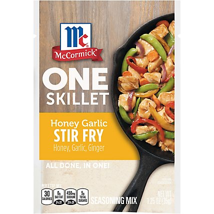 McCormick Honey Garlic Stir Fry One Skillet Seasoning Mix - 1.25 Oz - Image 1