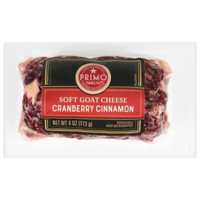 Primo Taglio Goat Cheese Crnbry Cinnamon - 4 OZ - Image 1