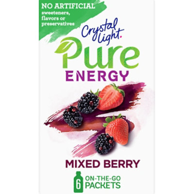 Crystal Light Pure Energy Mix Berry - 1.8 OZ