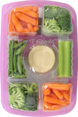 Signature Farms Hummus Veggie Tray W/dip - 17 OZ - Image 5
