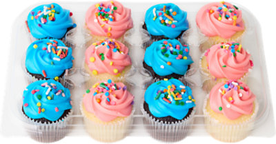 Pavillions Half N' Half Mini Cupcakes - 12 Count - Image 1