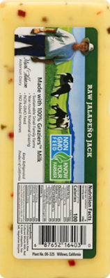 Grazier Sraw Milk Grass Fed Jalapeno Jack - 8 OZ - Image 6