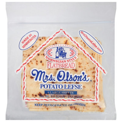 Mrs Olsons Potato Lefsa - 9.6 OZ - Image 3