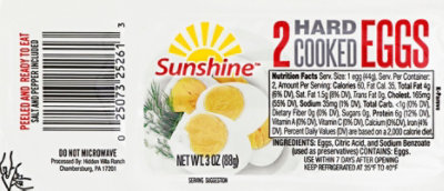 Sunshine Hard Cooked Eggs - 2 CT - Image 2