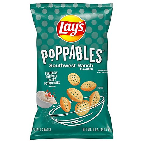 Lays Poppables Snacks Southwest Ranch - 5 OZ