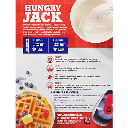 Hungry Jack Belgian Waffle Mix - 28.00 OZ - Image 2