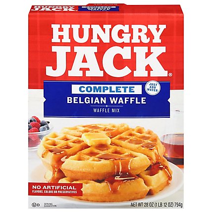 Hungry Jack Belgian Waffle Mix - 28.00 OZ - Image 1