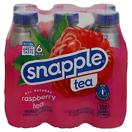 Snapple Tea Raspberry - 6-16FZ - Image 3
