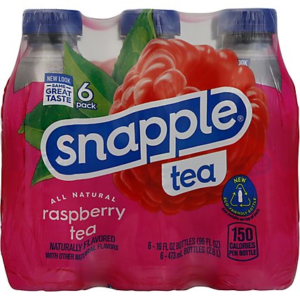 Snapple Tea Raspberry - 6-16FZ - Image 2