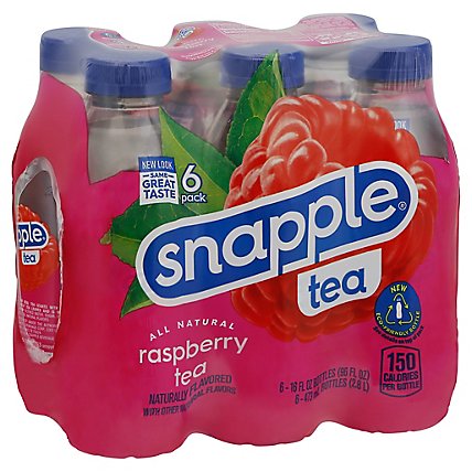 Snapple Tea Raspberry - 6-16FZ - Image 1