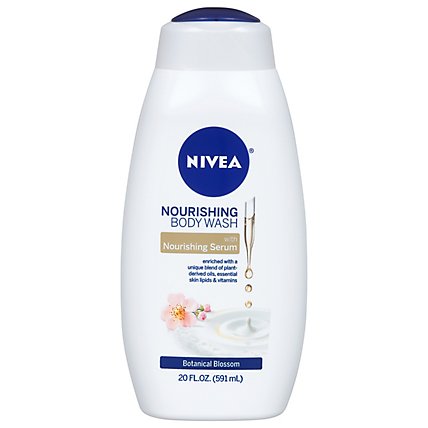 NIVEA Body Wash Nourishing Botanical Blossom With Nourishing Serum - 20 Fl. Oz. - Image 3