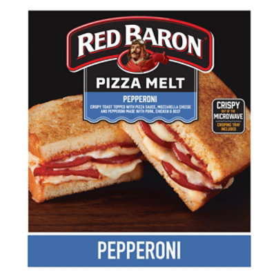 Red Baron Pizza Melt Pizza Pepperoni - 5.34 OZ - Image 2