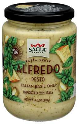 Sacla Alfredo Sauce Pesto - 14.5 OZ - Image 1