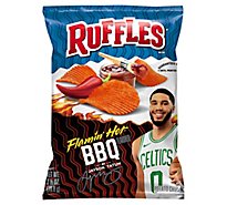 Ruffles Potato Chips Flamin Hot Bbq - 2.5 OZ