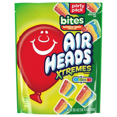 Airheads Xtremes Bites Sweetly Sour Candy Resealable Stand Up Bag - 30.4 OZ - Image 1