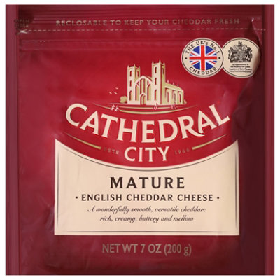 Cathedral City Mature White Cheddar Cheese - 7 OZ - Image 1