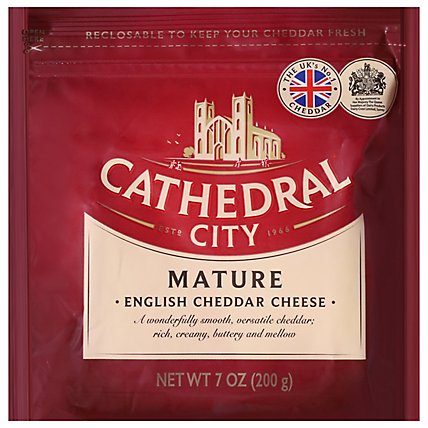 Cathedral City Mature White Cheddar Cheese - 7 OZ - Image 1
