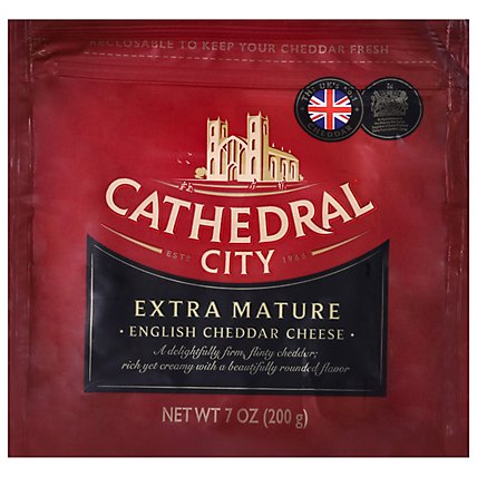 Cathedral City Extra Mature White Cheddar Cheese - 7 OZ - Image 1