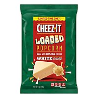 Cheez-It Loaded Popcorn Anytime Snacks White Cheddar - 6 Oz - Image 1