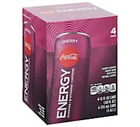 Coca-cola Energy Cherry Cans - 4-12 FZ